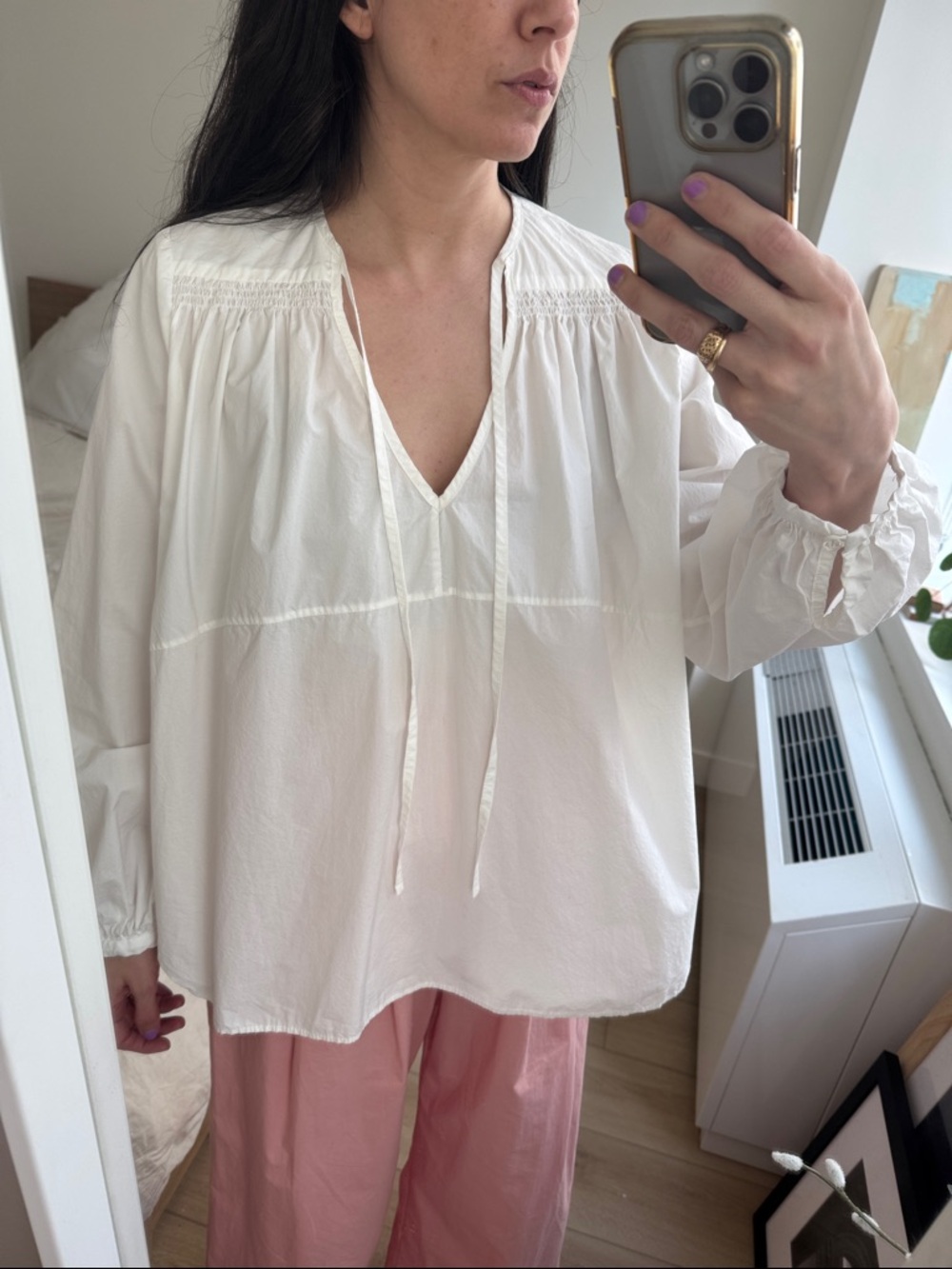 Rachel Comey white blouse